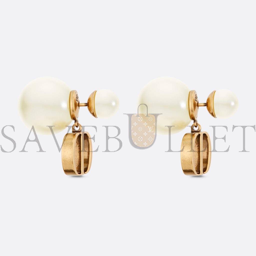 DIOR TRIBALES EARRINGS E1293TRIRS_D908 (1*1.6cm)